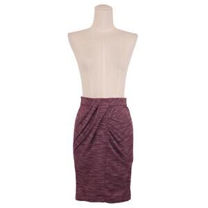 Lululemon &go Where-To Skirt Heathered Bordeaux Drama Sz 4